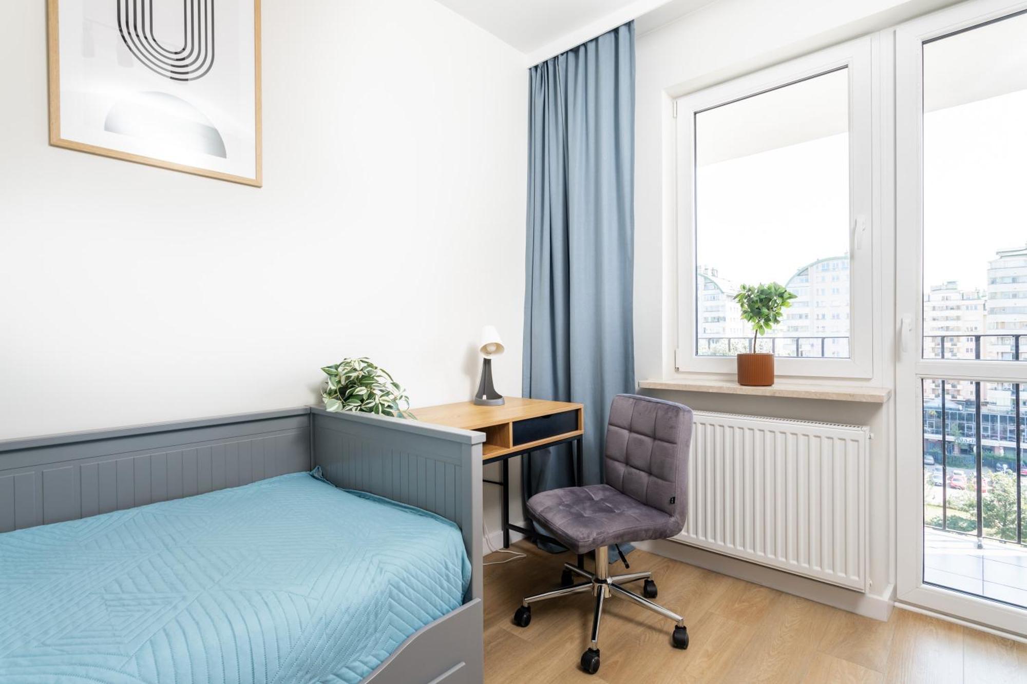 Blue Matcha Premium Apartment Okopowa Βαρσοβία Εξωτερικό φωτογραφία